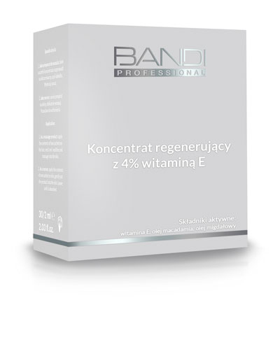 Koncentrat regenerujący z 4% witaminą E - Magdalena Dzienisik - BANDI Cosmetics