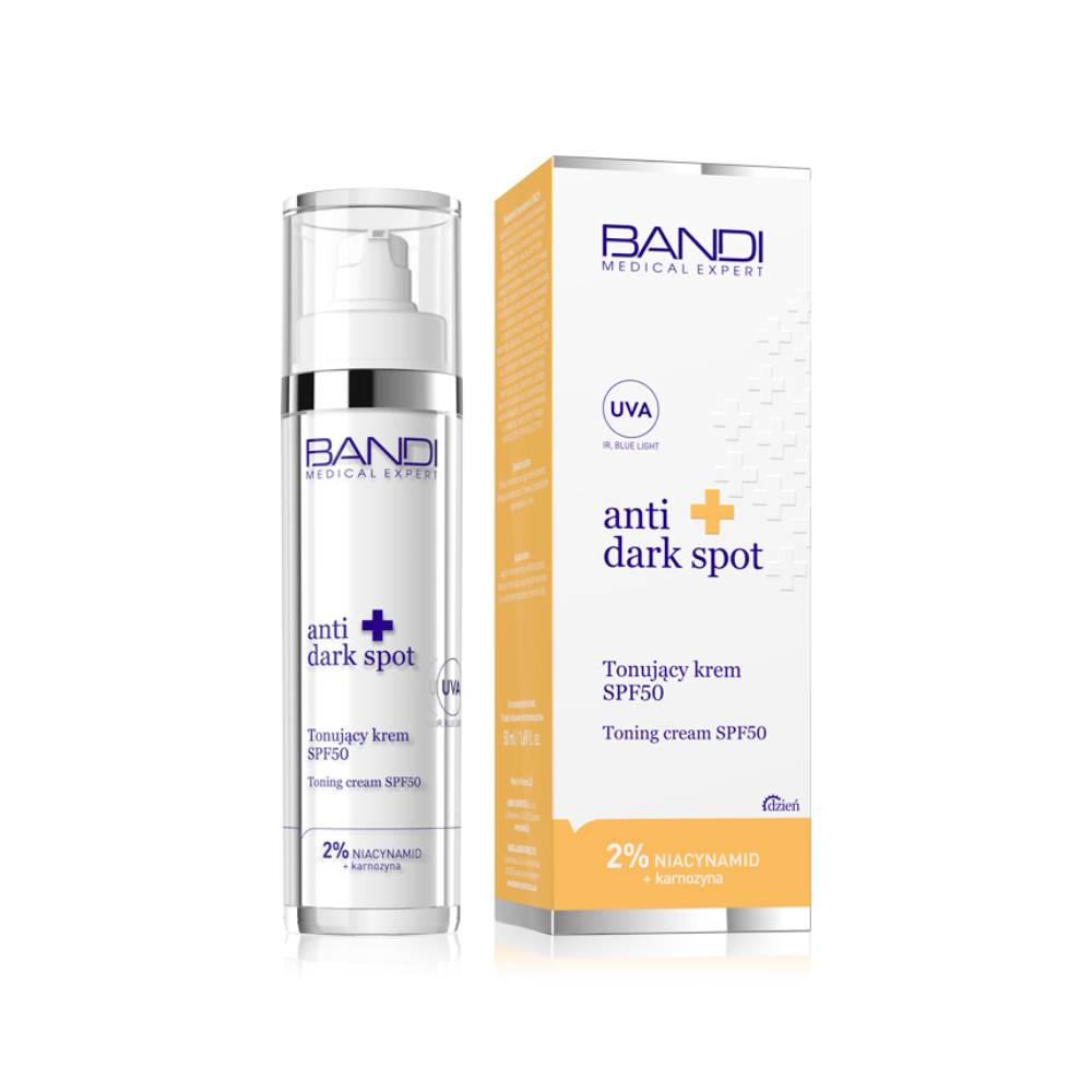 Tonujący krem SPF 50
