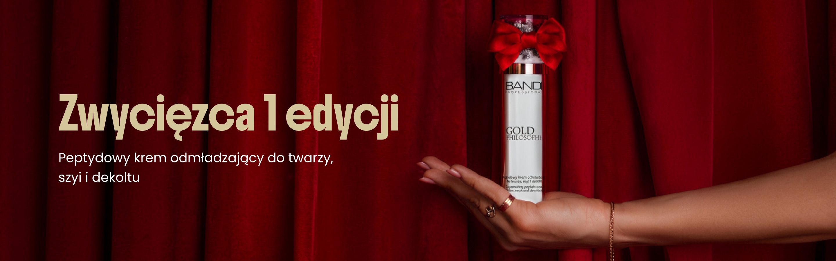 Baner produkt Peptydowy krem odm�adzaj�cy do twarzy, szyi i dekoltu