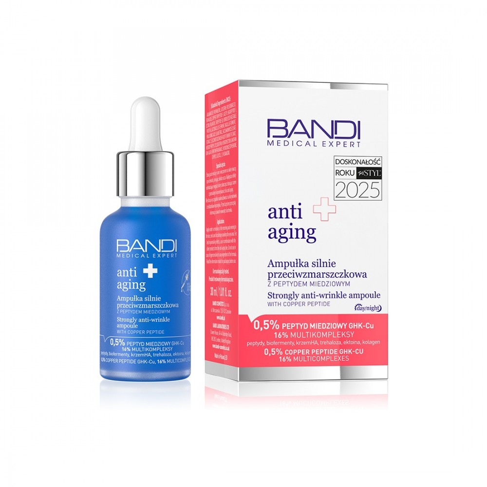 Ampu�ka silnie przeciwzmarszczkowa z peptydem miedziowym 