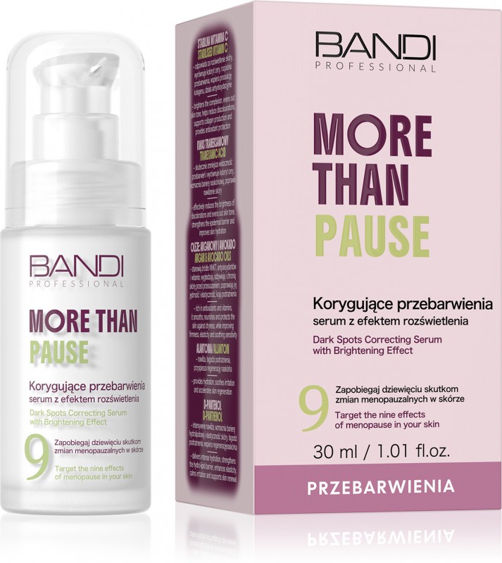 Korygujce przebarwienia serum z efektem rozwietlenia