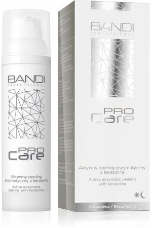 Aktywny peeling enzymatyczny z keratolin
