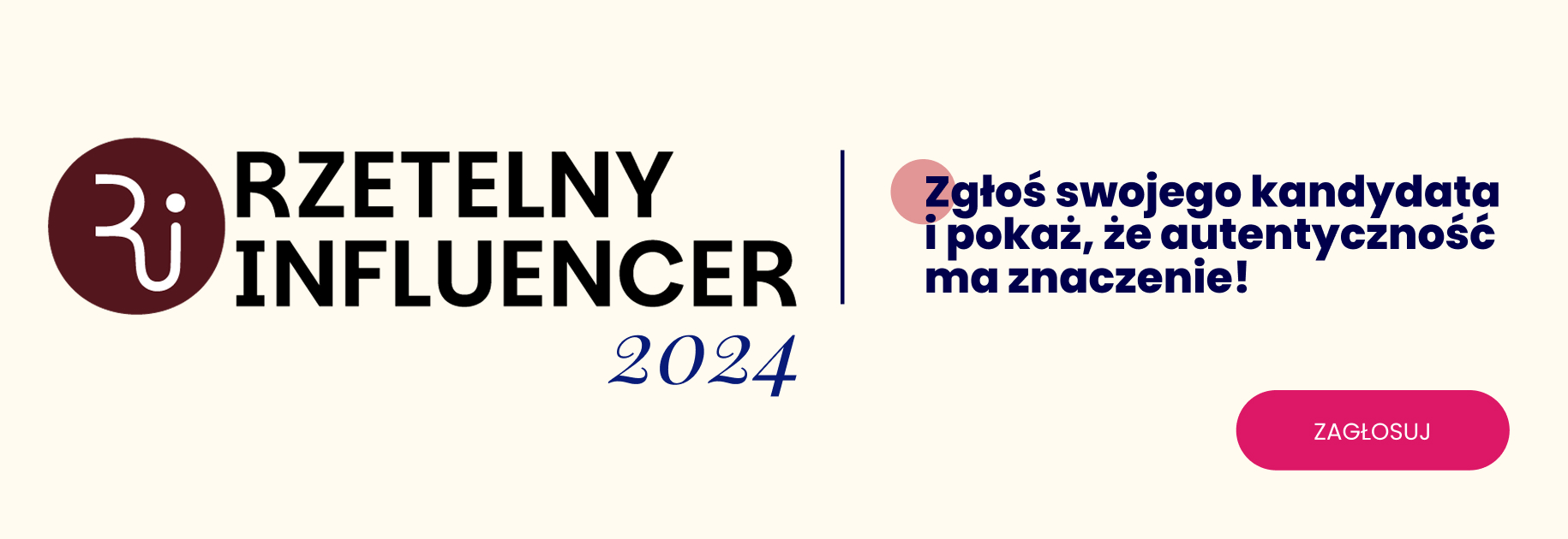 Baner: Rzetelny Influencer 2024