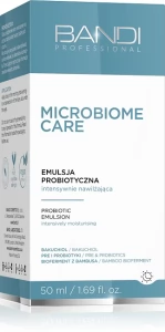 Probiotic emulsion intensively moisturising