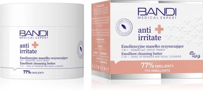 Emollient cleansing butter 2-in-1 – make-up remover and facial cleanser