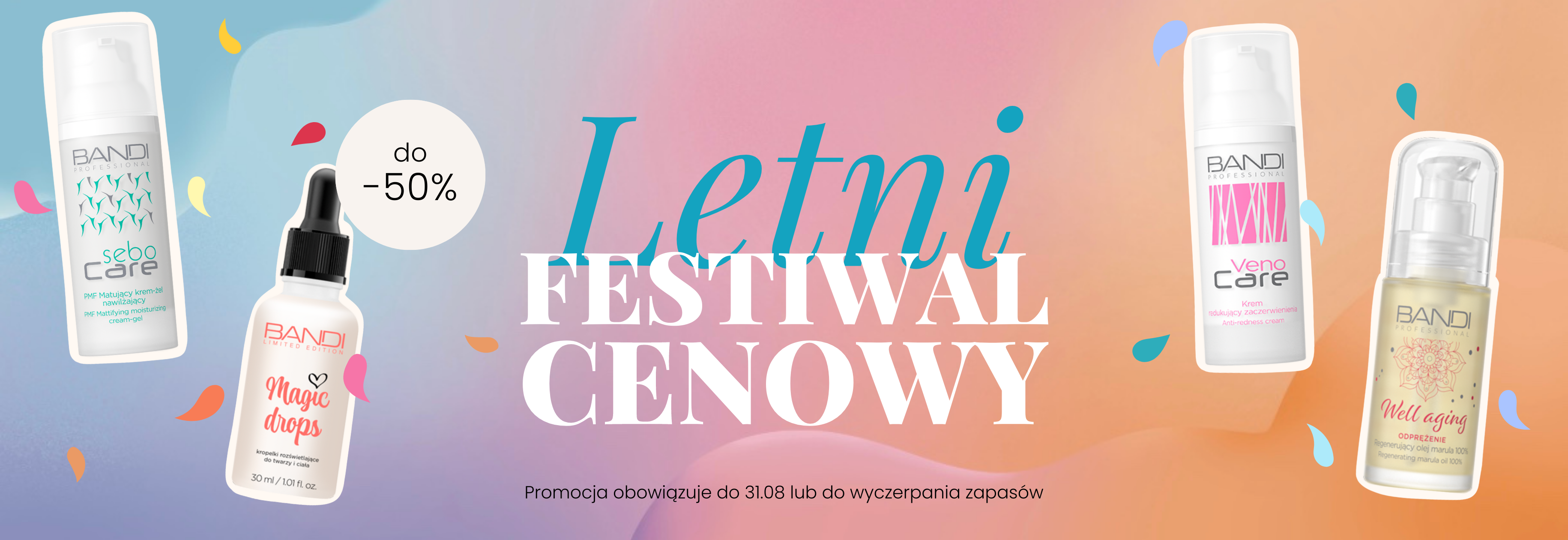 Grafika promocji: Letni festiwal cenowy